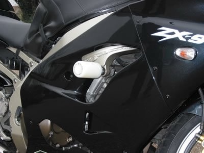 Padací chrániče - Kawasaki ZX9R F '02-, černé